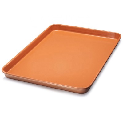 Customized High Quality Deep Drawing Stamping Coating Nonstick Aluminium Cookie Bakeware