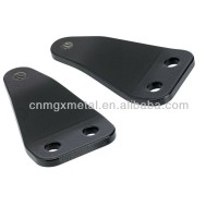 custom powder black large monster craftsman yamaha xs650 mid mount footpeg brackets