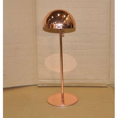 OEM High Quality Customized laser Cutting Copper Plating Stainless Steel Cap Hat Display Rack