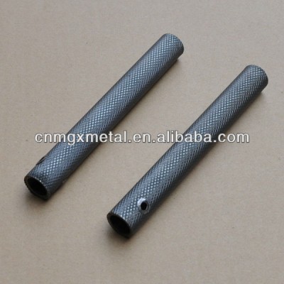 Diamond Knurled Metal handle for Machine