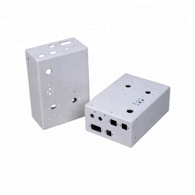 OEM Customized Fabrication Stamping White Powder Coating Metal Electrical Control Box